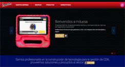 Desktop Screenshot of induesa.com